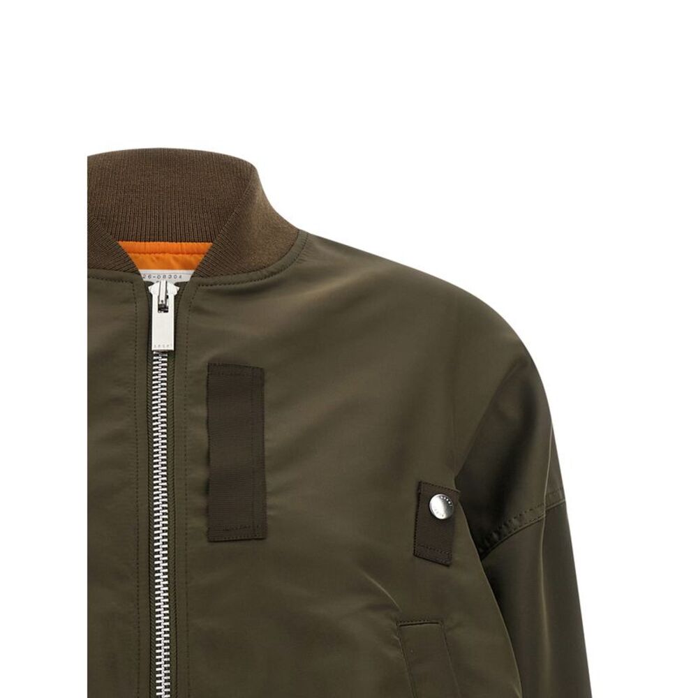 Sacai Women Asymmetrical Blouson Bottom - Picture 3 of 4